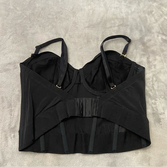 New! Victoria’s Secret Very Sexy Shine Satin Strapless Corset Top 4115 - Picture 6 of 9